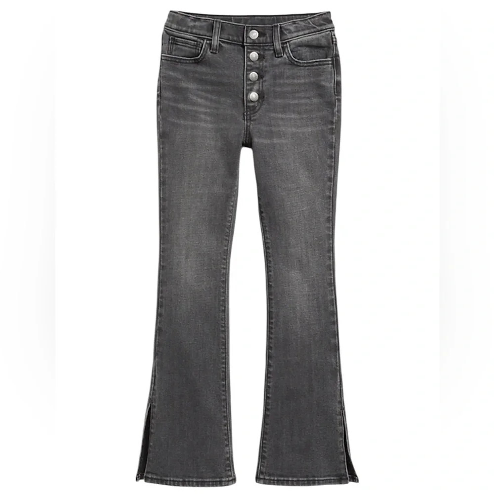 Old Navy Girls High-Waisted Built-In Tough Flare Jeans